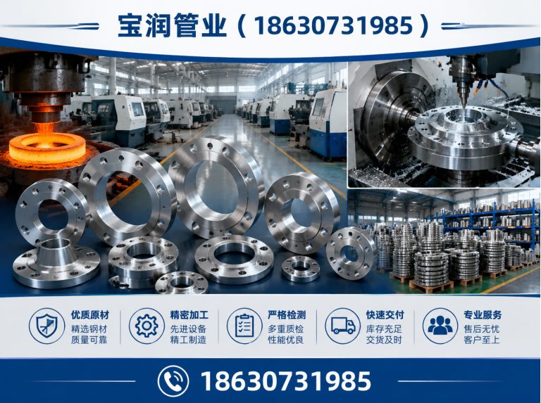 沧州高新技术产业开发区法兰生产展示图